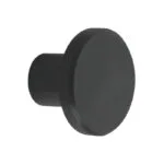 Roco Flat Button Drawer Knob Matt Black 30mm  5 Pack    Premium Drawer Knobs from Roco