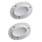 Roco Prepack Clothes Rail Oval Tubing Holder  2 Per Pack    Premium Home Accessories from Roco
