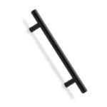 2_453bfb22-4e54-462d-8294-b405c5b61cfd | Securadeal Roco Cupboard Handle Bar Hollow Black 192mm X 12mm Premium Handles from Roco