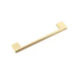 2_50ccde74-6c63-48fd-af32-c20ddcaf92a0 | Securadeal Roco Neptune Aluminium Cupboard Handle Brushed Brass 96mm Premium Handles from Roco