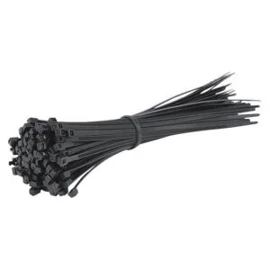 RUWAG Cable Ties Black 4.9mm x 381mm ( Pack of 100 ) - Premium Hardware from Ruwag - Just R 87.53! Shop now at Securadeal