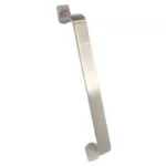 2_658ac74a-69c2-42ee-af0b-df5e153a9046 | Securadeal Roco Flat D Cupboard Handle Satin Chrome 160mm Premium Handles from Roco