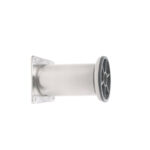 Roco Adjustable Round Table Leg Silver 100mm X 50mm   Premium Hardware from Roco   Just R 49 Shop Now at Securadeal