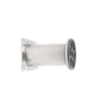 2_666c6cab-0a5d-49da-aedf-07d7e4e99da4 | Securadeal Roco Adjustable Round Table Leg Silver 100mm X 50mm Premium Home Accessories from Roco