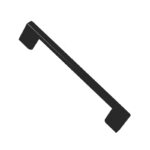 Roco Neptune Aluminium Cupboard Handle Matt Black 96mm   Premium Hardware from Roco   Just R 19 Shop Now at Securadeal