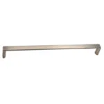 Roco Flat Square Cupboard Handle Satin Chrome 224mm   Premium Handles from Roco