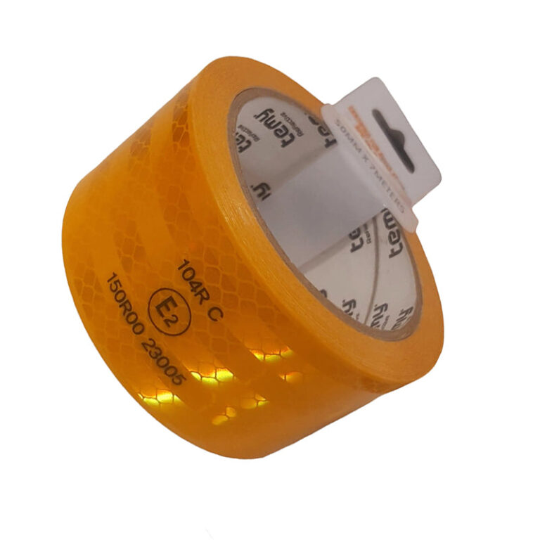 TEMY Reflective Tape Yellow 50mm X 7m - Premium Tape from TEMY - Just R 358! Shop now at Securadeal