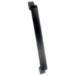 2_7aea33f2-1b72-48b7-ae3b-508574de37f0 | Securadeal Roco Flat D Cupboard Handle Matt Black 160mm Premium Hardware from Roco Just R 66 Shop Now at Securadeal
