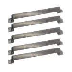 2_88a74f1c-04dc-458b-ac5a-487d30dca9cc | Securadeal Roco Flat D Cupboard Handle Dark Grey 160mm 5 Pack Premium Handles from Roco