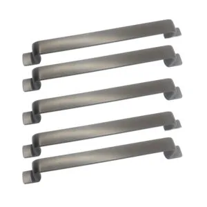 ROCO Flat D Cupboard Handle Dark Grey 160mm ( 5 Pack ) - Premium Hardware from ROCO - Just R 370! Shop now at Securadeal