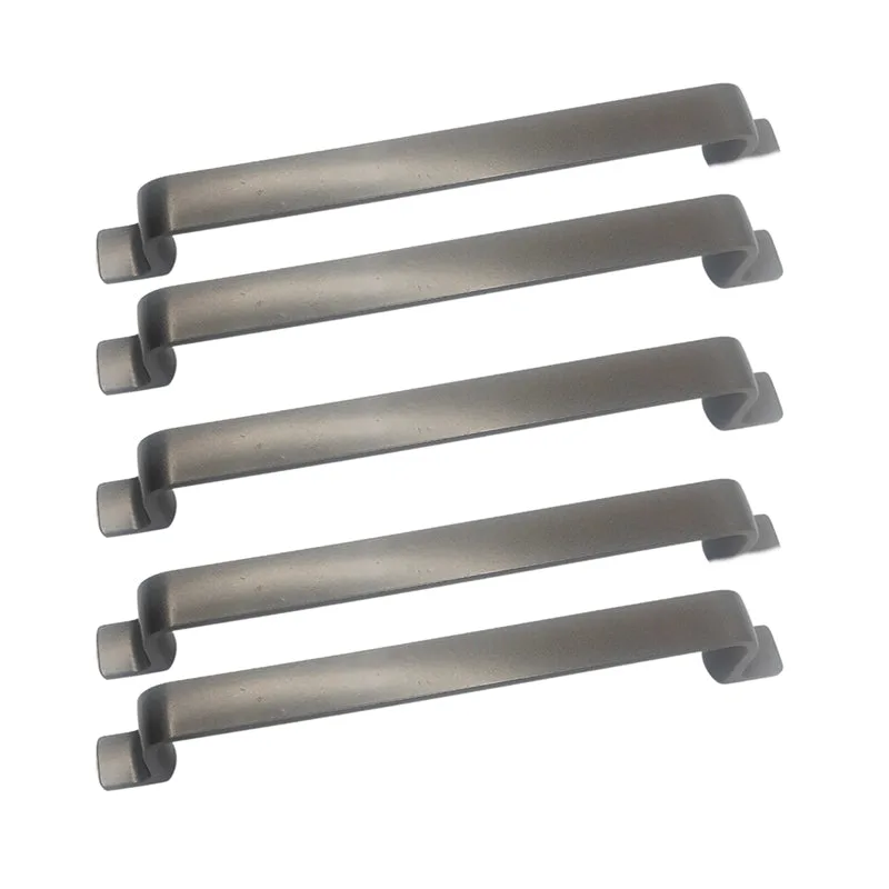 2_88a74f1c-04dc-458b-ac5a-487d30dca9cc | Securadeal Roco Flat D Cupboard Handle Dark Grey 160mm 5 Pack Premium Hardware from Roco Just R 370 Shop Now at Securadeal