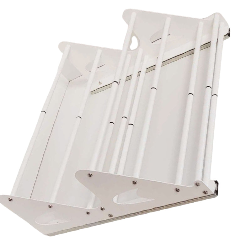 2_88aea84e-b9c0-4b8f-9262-e77fd453f6db ROCO Adjustable Shoe Rack White 704mm x 405mm x 107mm - Premium Hardware from ROCO - Just R 2195! Shop now at Securadeal