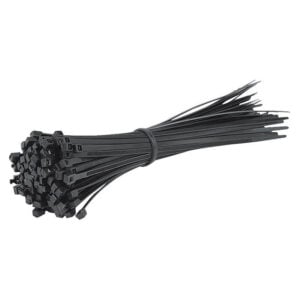 RUWAG Cable Ties Black 2.6mm x 92mm ( Pack of 100 ) - Premium Hardware from Ruwag - Just R 15.66! Shop now at Securadeal