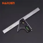 2_bcd1fe02-e347-4b6c-818e-4714e137742c | Securadeal Harden Combination Square with Aluminum Base 300mm Premium Hand Tools from Harden