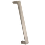Roco Flat Square Cupboard Handle Satin Chrome 128mm   Premium Hardware from Roco   Just R 39 Shop Now at Securadeal