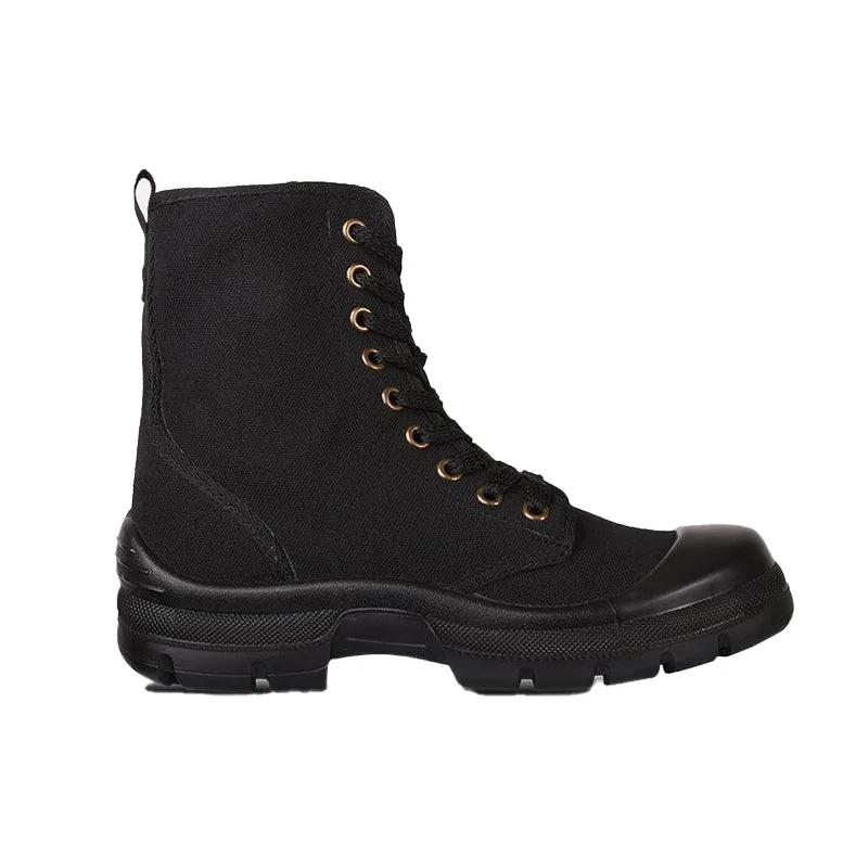 Patriot Black Canvas Security Boot Soft Toe   Premium Safety Ppe from Patriot