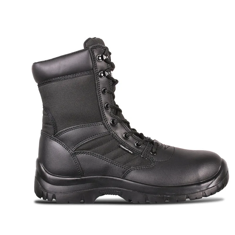 Patriot Trooper Black 8 inch Safety Boots Steel Midsole   Premium Safety Ppe from Patriot