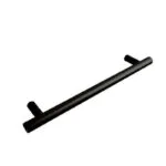 Roco Cupboard Handle Bar Hollow Black 256mm X 12mm   Premium Handles from Roco