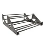 Roco Adjustable Shoe Rack Grey 704mm X 405mm X 107mm   Premium Cupboard Handles from Roco