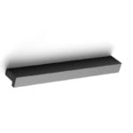 3_1dd00be8-b8a5-4e13-9148-414e506d10a6 | Securadeal Roco Cupboard and Drawer Handle Any Fix Matt Black 100mm Screws Included Premium Hardware from Roco Just R 49 Shop Now at Securadeal