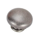 3_260052be-1baa-4e33-b47f-40f312c6d886 | Securadeal Roco Lite Mushroom Drawer Knob Pewter 30mm Premium Hardware from Roco Just R 22 Shop Now at Securadeal
