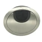 3_3baf1649-4b6a-40ae-bf70-2ae3d747abd6 | Securadeal Roco Wire Management Steel Round Brushed Satin Nickel 60mm Premium Home Accessories from Roco