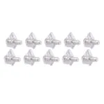 3_5faa14af-3ab8-4b9f-a305-b4ebaab72e41 | Securadeal Roco Prepack Shelf Support Clear with Steel Pin 10 Per Pack Premium Home Accessories from Roco