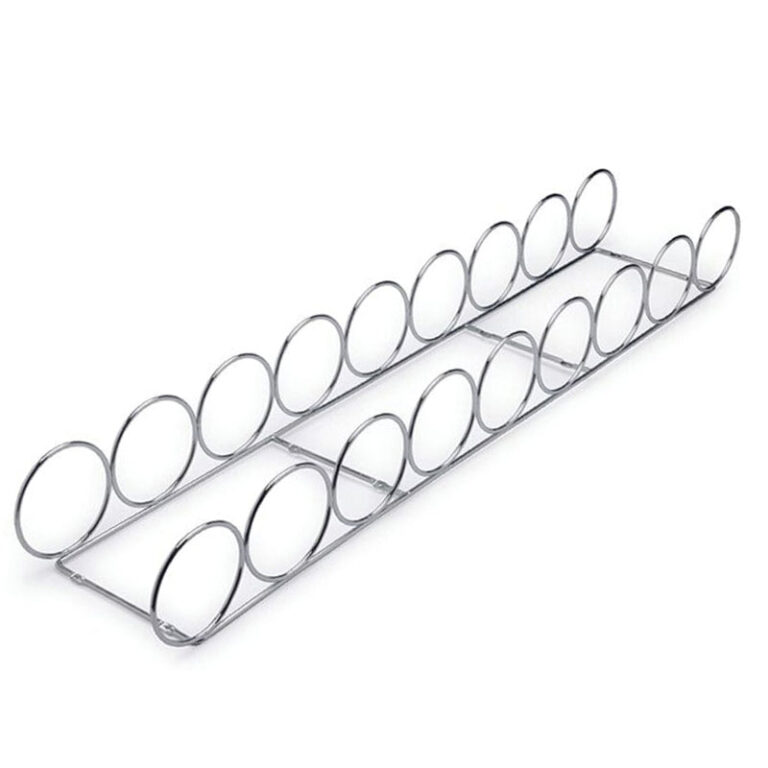 ROCO Wine Bottle Holder 9 Ring Chrome - Premium Hardware from ROCO - Just R 269! Shop now at Securadeal