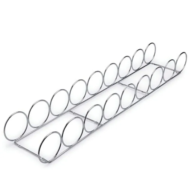 ROCO Wine Bottle Holder 9 Ring Chrome - Premium Hardware from ROCO - Just R 269! Shop now at Securadeal