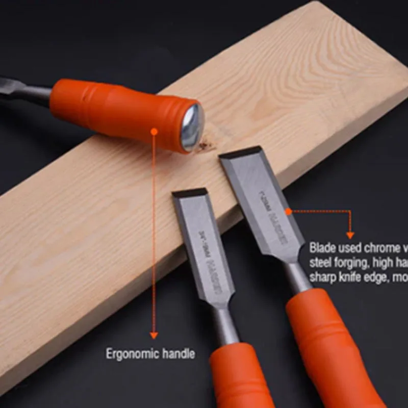 Harden Orangeblack Handle Wood Chisel   Premium Hand Tools from Harden