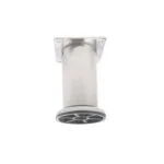 3_77ac06be-265e-4bcf-93df-4fa771ec7713 | Securadeal Roco Adjustable Round Table Leg Silver 100mm X 50mm Premium Home Accessories from Roco