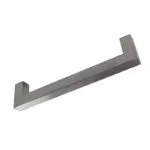 Roco Cupboard Handle Bar Hollow Square Stainless Steel 128mm X 12mm   Premium Handles from Roco