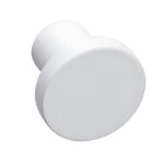 Roco Flat Button Drawer Knob White 30mm   Premium Hardware from Roco   Just R 38 Shop Now at Securadeal