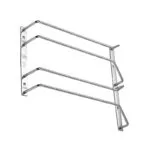 3_99921869-3318-4d67-a36e-1fcf61084b0f | Securadeal Roco Wine Glass Holder Chrome 2 Layer for 6 Glasses Premium Cupboard Handles from Roco