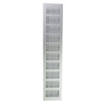 Roco Aluminium Airvent Silver 400mm X 80mm   Premium Hardware from Roco   Just R 76 Shop Now at Securadeal