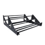 3_db60ff4f-72c0-4573-b0cf-f525121d235d | Securadeal Roco Adjustable Shoe Rack Black 704mm X 405mm X 107mm Premium Cupboard Handles from Roco