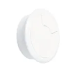 Roco Round Cable Management Deskcounter Port White 64mm   Premium Handles from Roco