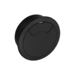 Roco Round Cable Management Deskcounter Port Black 64mm   Premium Hardware from Roco   Just R 4 Shop Now at Securadeal