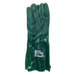 Pioneer Safety Gloves Pvc Coat Green Textured Heavy Duty Open Cuff 40cm   Premium Gloves from Pioneer   Just R 62 Shop Now at Securadeal