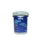 4 | Securadeal Blue 20l Bucket Labeled Powr Rubber Seal Waterproofing Liquid with Umbrella Illustration on the Label
