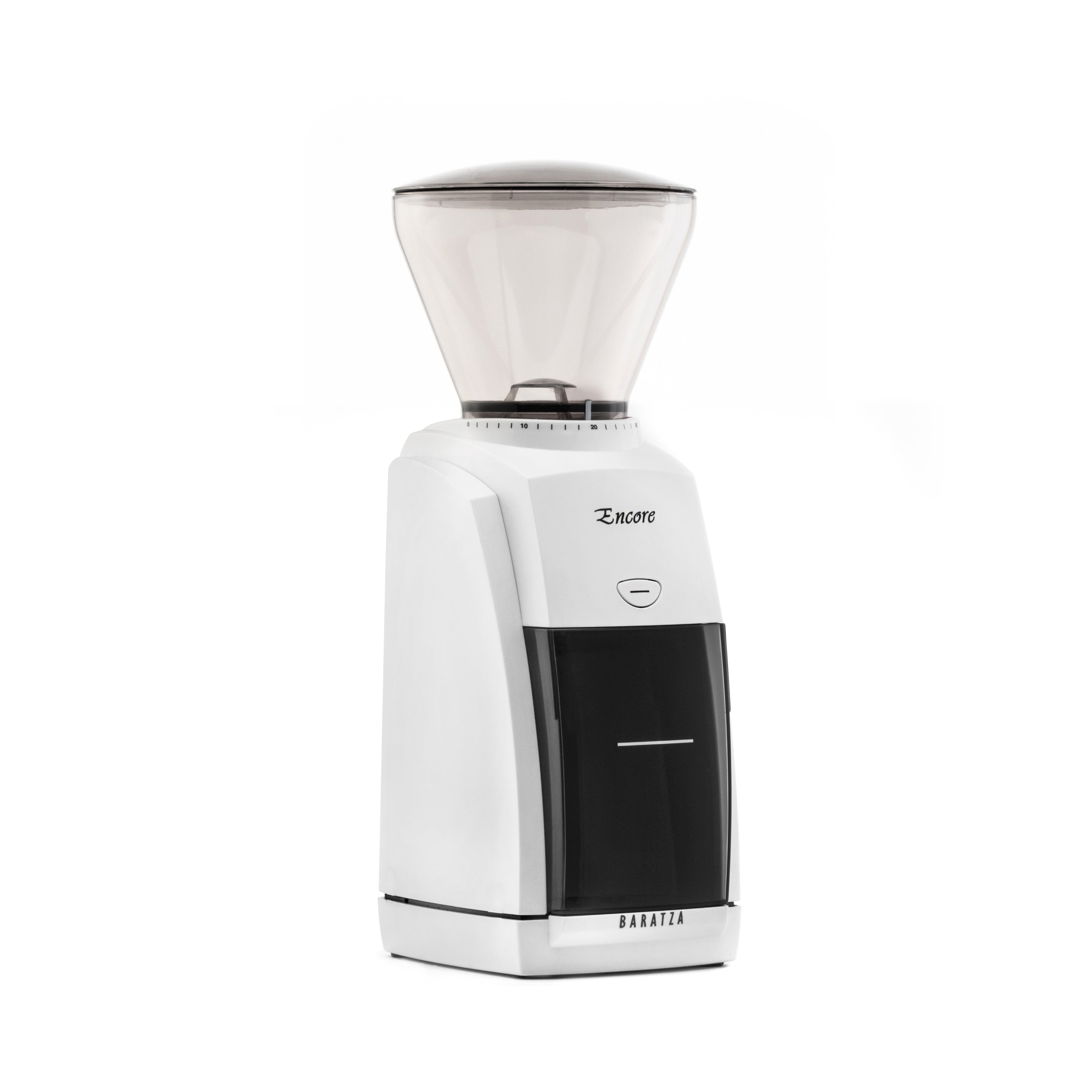 484-Encore-White-04-QuarterRight-OnWhite | Securadeal BARATZA Encore Electric Coffee Grinder White - Premium Coffee Machine & Filters from Baratza - Just R 4099! Shop now at Securadeal