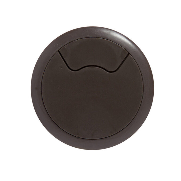 ROCO Round Cable Management Desk/Counter Port Brown 64mm - Premium Hardware from ROCO - Just R 4! Shop now at Securadeal