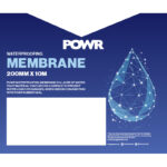 Powr Waterproofing Membrane Premium Grade 200mm X 10m   Premium Tape from Powr   Just R 48 Shop Now at Securadeal