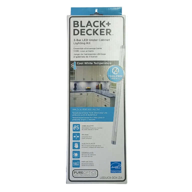 BLACK & DECKER 3 Bar LED Under Cabinet Lighting Kit - Premium Lighting from BLACK & DECKER - Just R 599! Shop now at Securadeal
