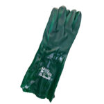 Pioneer Safety Gloves Pvc Coat Green Textured Heavy Duty Open Cuff 40cm   Premium Gloves from Pioneer   Just R 62 Shop Now at Securadeal