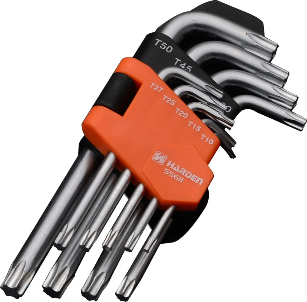 540601 | Securadeal Harden 9 Piece Medium Length Torx Key Wrench Premium Hardware from Harden Just R 155 Shop Now at Securadeal