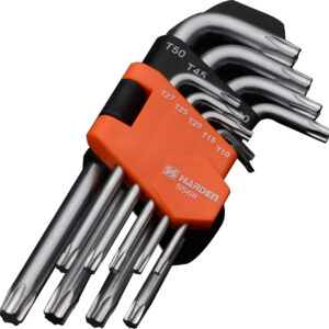 HARDEN 9 Piece Medium Length Torx Key Wrench - Premium Hardware from HARDEN - Just R 155! Shop now at Securadeal