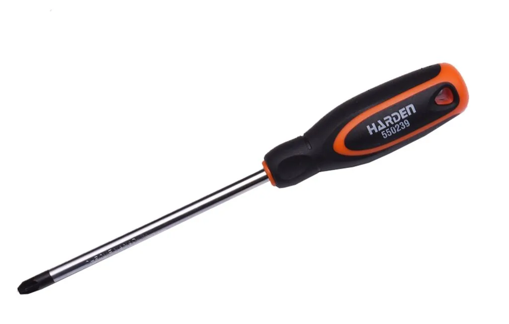 550238 | Securadeal Harden Screwdriver with Soft Handle Pz2 X 100mm Premium Hand Tools from Harden