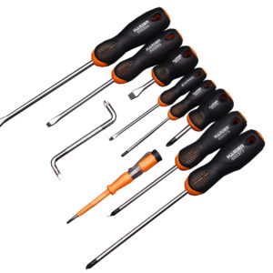 HARDEN 10 Piece Screwdriver Set Soft Handle - Premium Hardware from HARDEN - Just R 356! Shop now at Securadeal