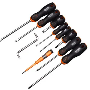 HARDEN 10 Piece Screwdriver Set Soft Handle - Premium Hardware from HARDEN - Just R 356! Shop now at Securadeal